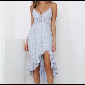 HELLO MOLLY BACK IN THE HABIT MIDI DRESS